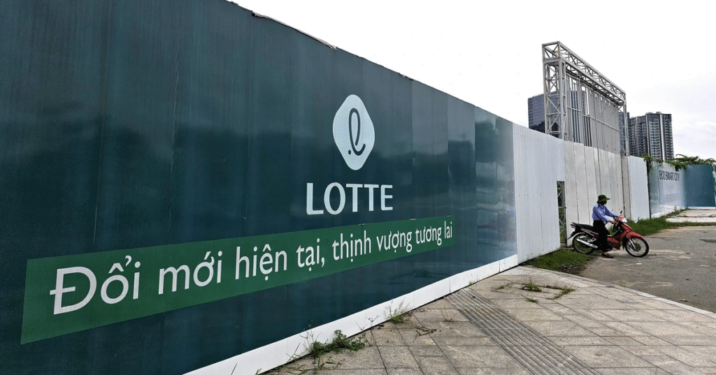 Lotte chính thức rút lui khỏi dự án.